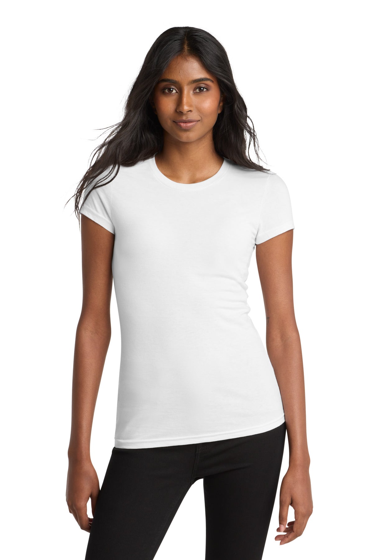 District ®  Women's Fitted Very Important Tee ® . DT6001
